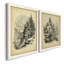Toile encadrée de qualité supérieure The Larch-2017513212-2017513215