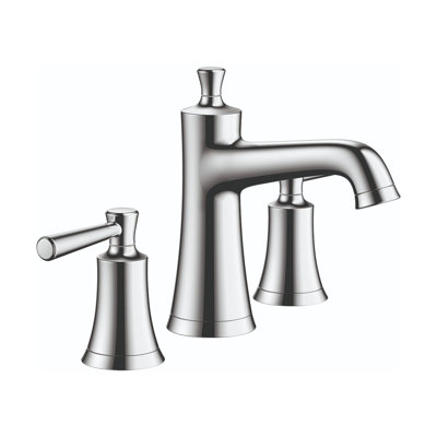 Joleena Widespread Bathroom Faucet with Drain Assembly