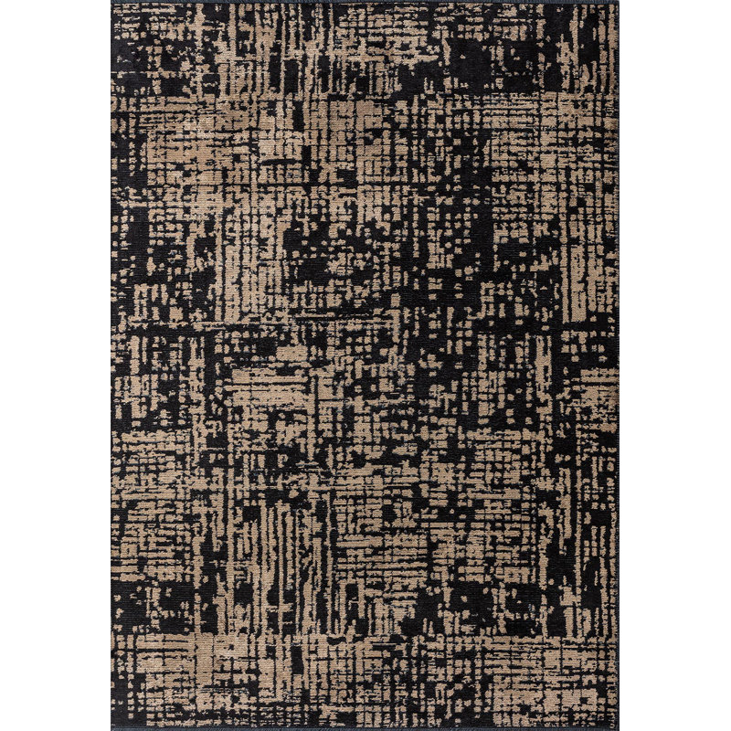 Rapture Abstract Area Rug, Rectangle 9' x 12'