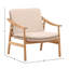 Fauteuil d'extérieur en oléfine Wembley, beige
