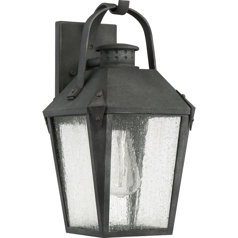 Lanterne murale d'extérieur 1 lumière Cappiello, H 15 po x l 8 po x P 8,75 po