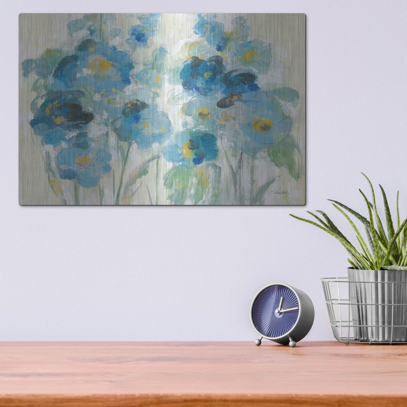  «Loose Bouquet 3» par Silvia Vassileva, art mural en métal, 16 po x 12 po, H 12 po x l 16 po