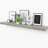 Miami 48" W x 8" D Floating Shelf with Invisible Wall Mount Bracket-97921729