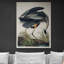 Great Blue Heron by John Audubon - Wrapped Canvas Print-362508052