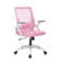 Bleona Office Chair With Flip-Up Armrests Ergonomic Computer Desk Chair Foldable Mesh Task Chair With Wheels Adaptive Lumbar Support Swivel Tilt Comfortable Study Chair For Student