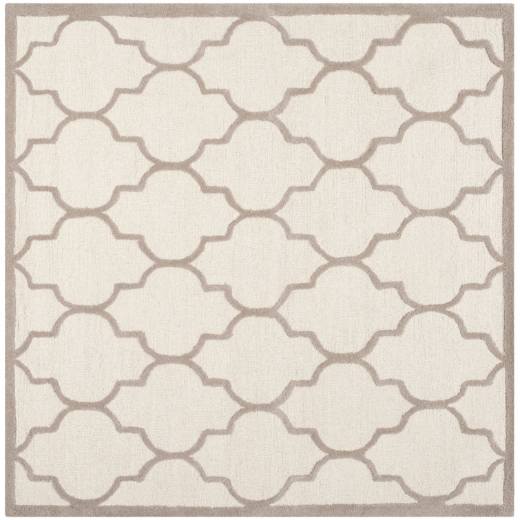 Cannen Hand Tufted Wool Geometric Rug