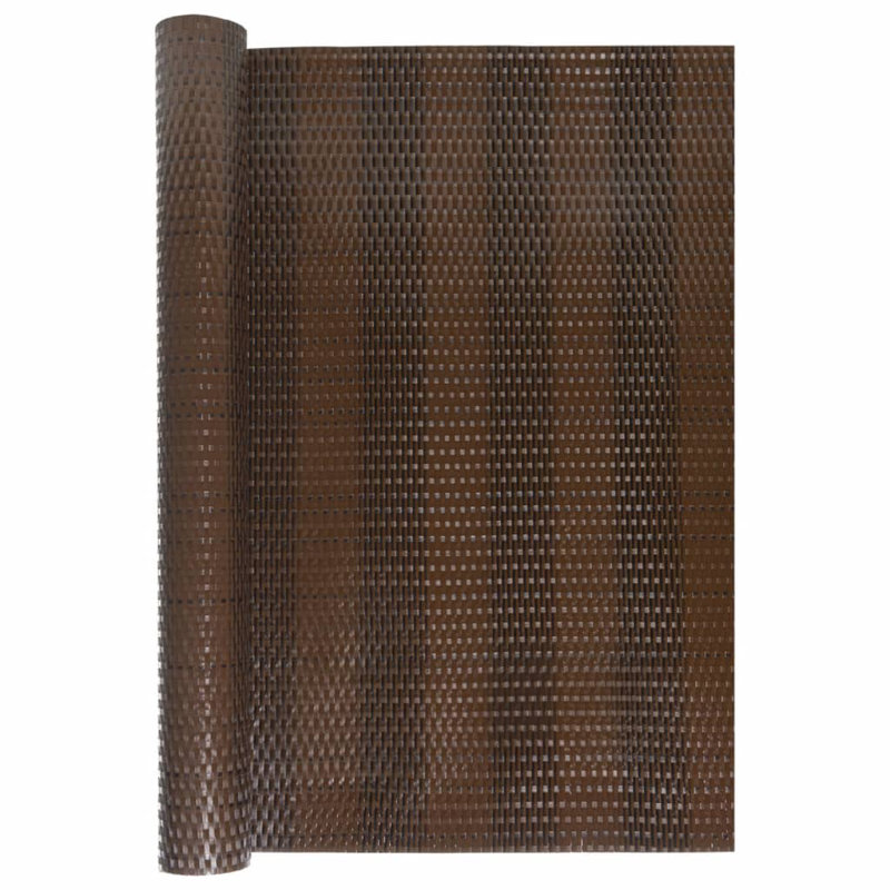 Catrenia Polyethylene Balcony Privacy Screen, 300cm W x 80cm D, Anthracite