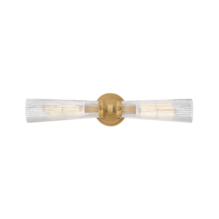 Gast 2 Light Transparent Vanity Light