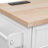 56.5'' Kitchen Island With Drop Leaf