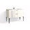 Avila 48" W Freestanding Single Bathroom Vanity with Dean Leg