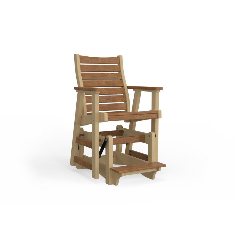 Bristol Outdoor Bar Stool, Nature, Seafoam