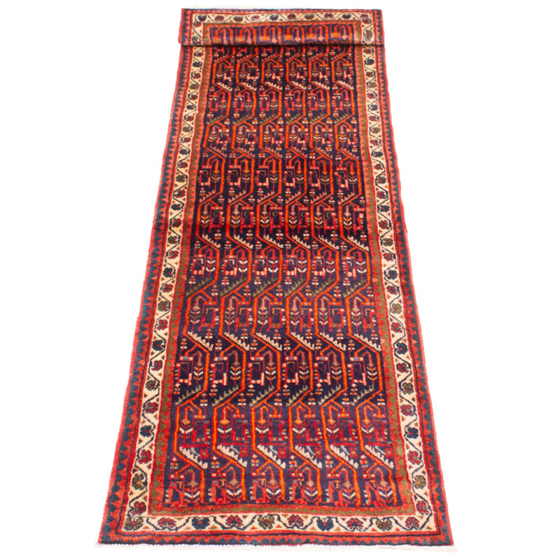 Tapis bleu marine Andelz 2 pi 8 po x 9 pi 10 po