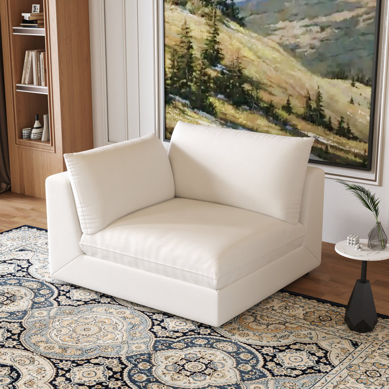 Upholstered Corner Chair