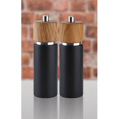 Pantryware Wood Salt and Pepper Grinder Set