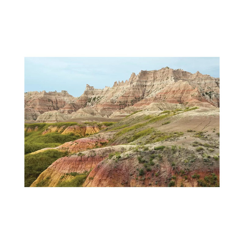 Badlands Gumdrops by Brian Wolf - Wrapped Canvas Print, 45.72cm H x 66.04cm W x 1.91cm D