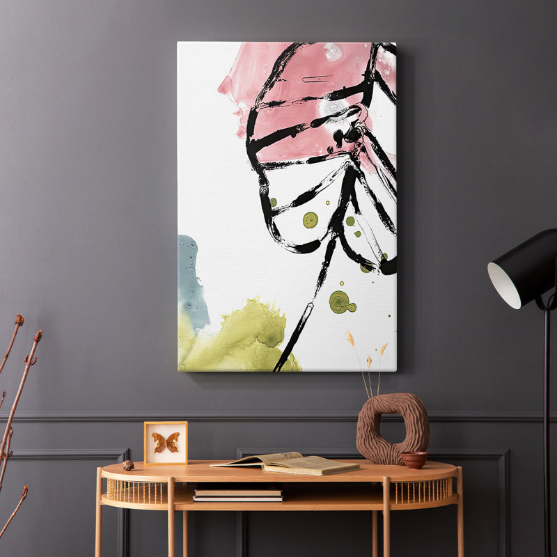 No Deckle Tropical Moderne III - Cavas enveloppés de galerie, H 36 po x l 24 po