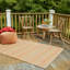 Tapis intérieur / extérieur kaki tressé à la main Angelinea-1020097573