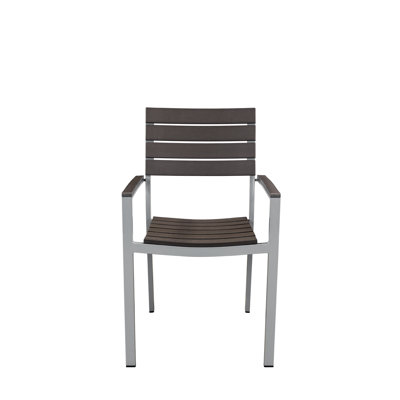 Chaise de patio empilable Vienna