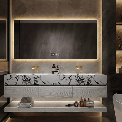 Light luxury simple Bathroom cabinet