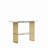 Modern Luxury Metal Frame Console Table, Chic Entryway Table With Storage Shelf For Living Room Decor