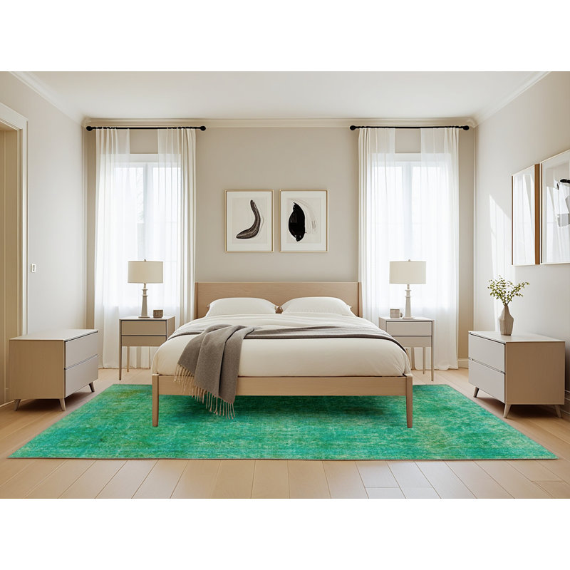 Abstract Indoor Rug, Rectangle 5' x 8'