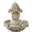 Galles Traditional Light Brown Fiberglass 3-Tier Outdoor Water Fountain