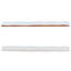 Rugosa 7/8"x 7-7/8" Ceramic Quarter Round Wall Tile Trim in Smooth
