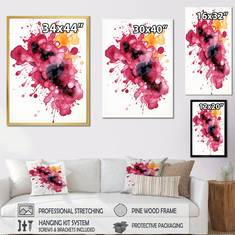 Reproduction d'art sur toile, exquis, Toile tendue, H 32 po x l 16 po x P 1 po