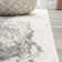 Clodovea Abstract Marbled Modern Gray/Cream Rug