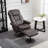 Faux Leather Swivel Recliner-1647922097-1647922102