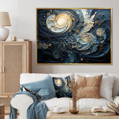 Quartis spirales célestes III sur toile