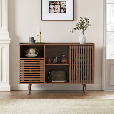 47.2" Mid-centery Sideboard Buffet Cabinet With Storage