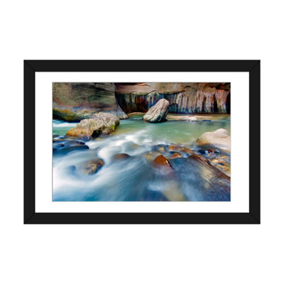«Leviathan Rising, Virgin River, Zion National Park, Utah», reproduction de photo sur toile