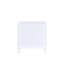 3 tables rectangulaires en chêne blanc et vieilli pour le salon avec rangement