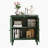 Accent Cabinet, 2-Door Display Storage Cabinet, Sideboard With Adjustable Shelf And Solid Wood Legs-1393433921