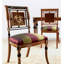 Solid Wood Arm Chair in Brown