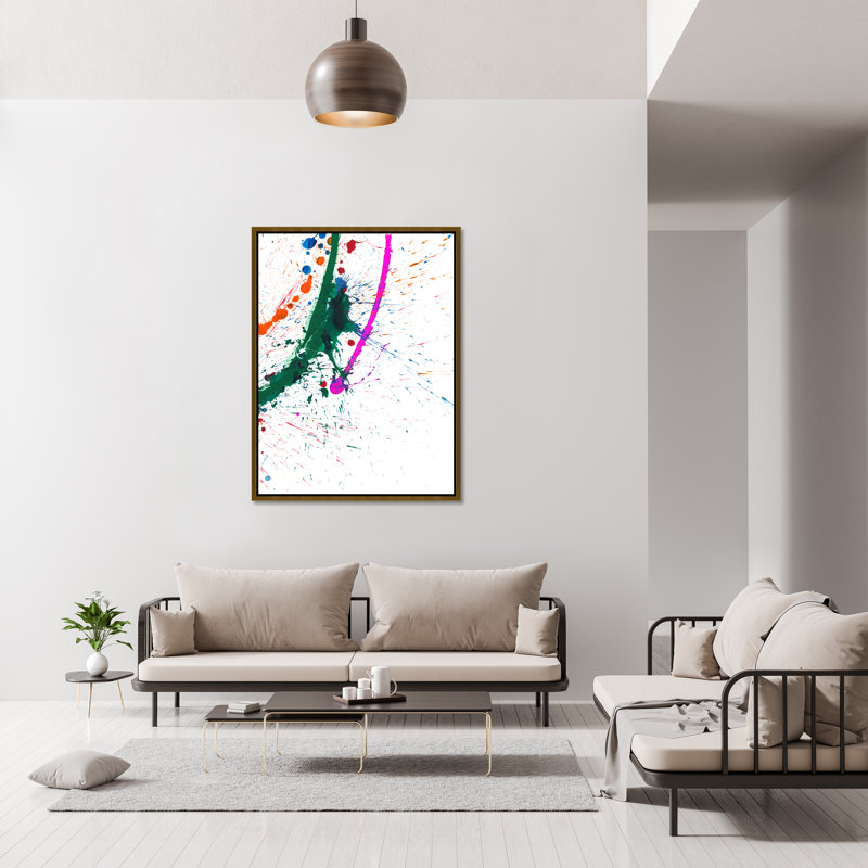 Splash Of Fun IV Painting by Danielle Davis, Glass Coat