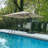 108'' x 138'' Rectangular Large Cantilever Outdoor Aluminum Offset Umbrella with Base and 360-degree Rotation-67120649
