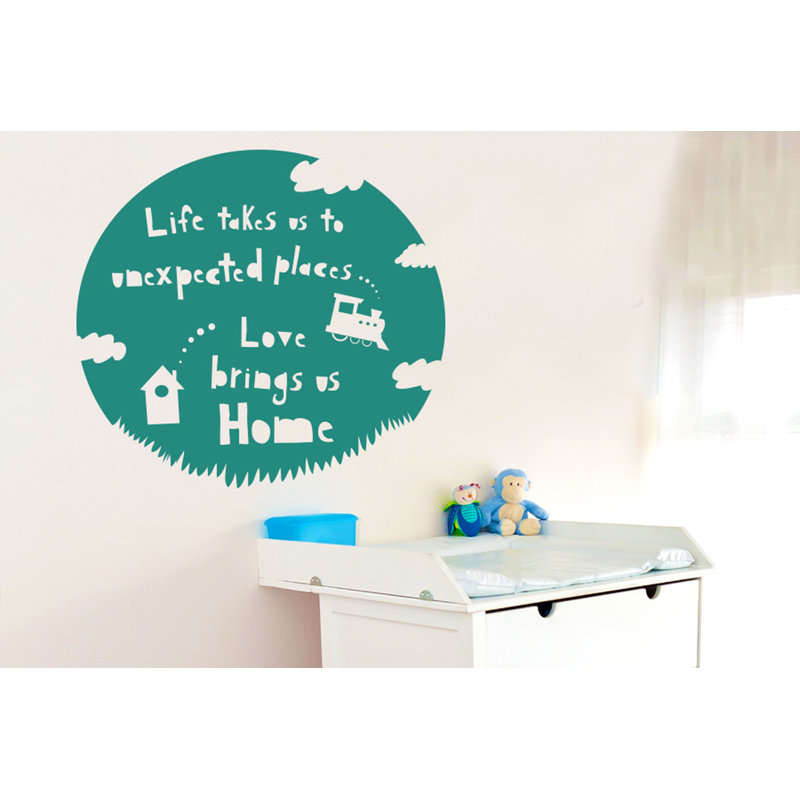 Wall Decal, Aqua Green