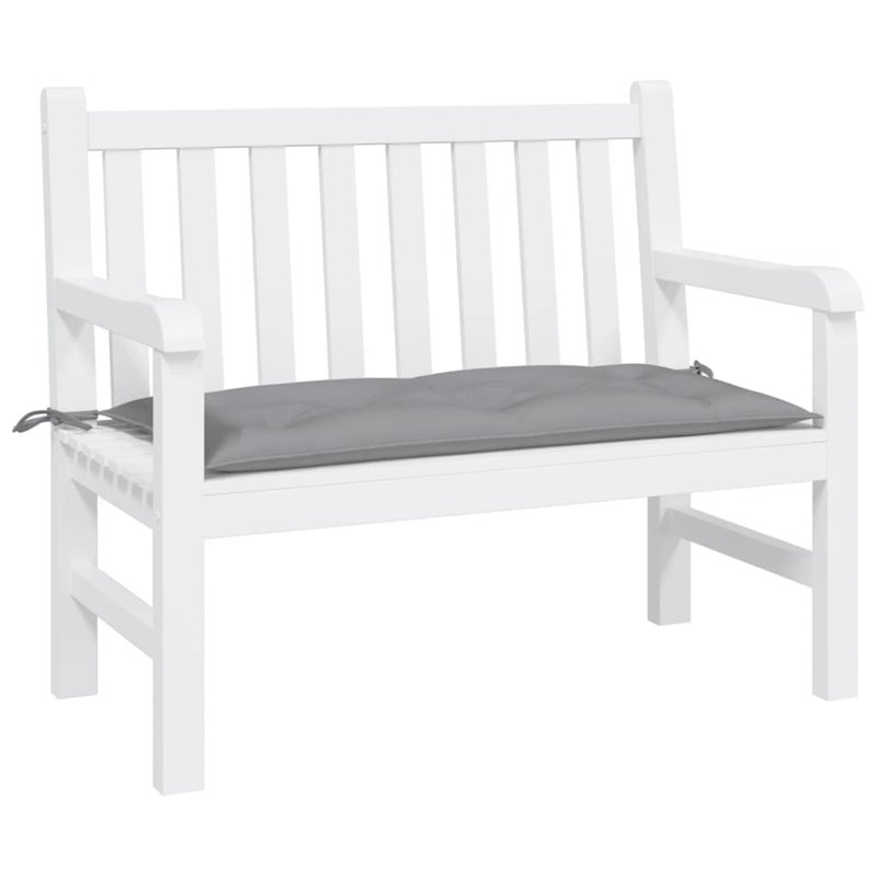 Coussin de siège d'extérieur, L 39,4 po x P 19,7 po, Gris
