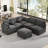 Sectional Sofa Modular Sofa U-shaped Sofa Couch-1697318529