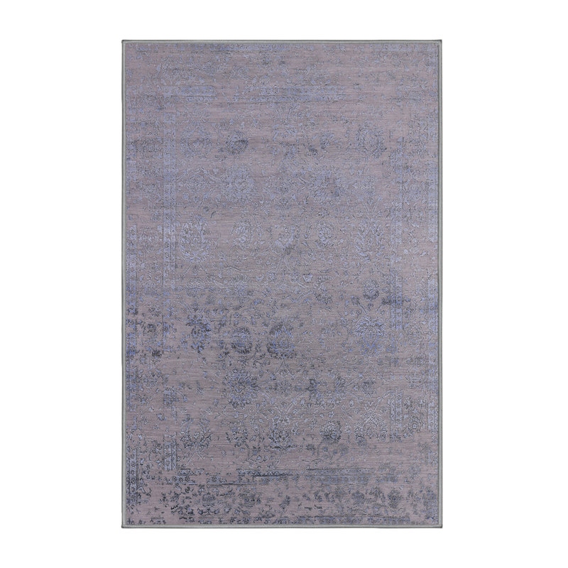 Tapis oriental gris Shannan, Rectangle 8 pi x 10 pi
