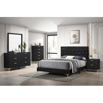 Ensemble de chambre avec très grand lit 5 pièces Pierre Pierre