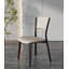 Chaises de salle à manger en bois massif de style rétro Wabi-Sabi