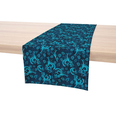 Table Runner, 100% Cotton, Floral 163