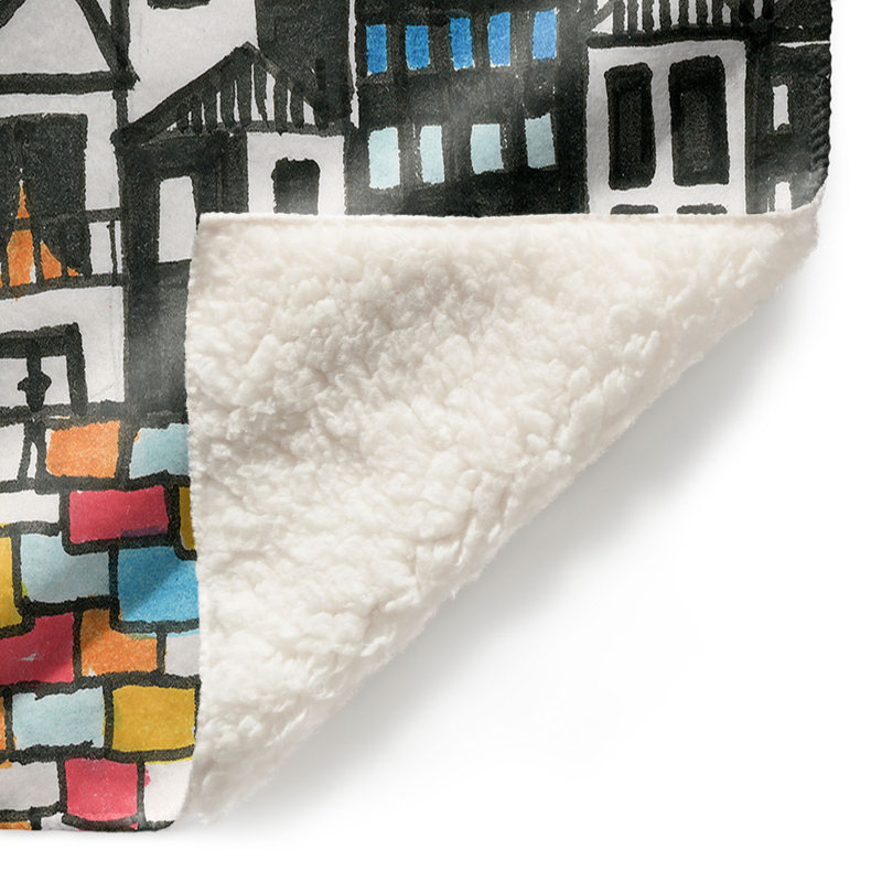  Couverture douce en sherpa, 51 po x 60 po