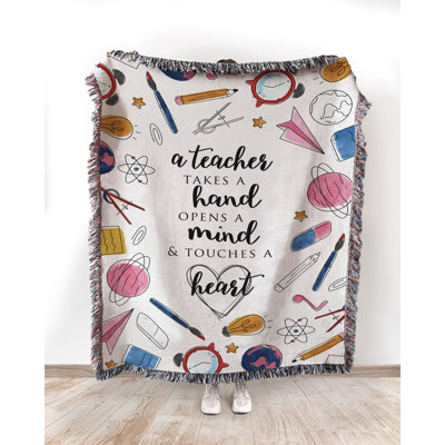 Illustration Decor, Home Decor Sofa 100% Cotton Throw