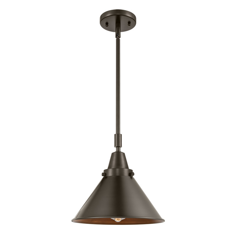 Cambarville 1 - Light Single Pendant, No Bulb Included, Oil Rubbed Bronze