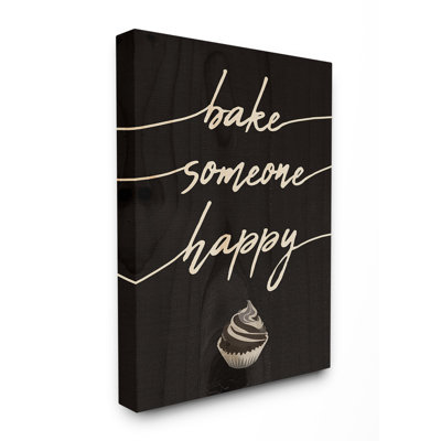 " Bake Someone Happy Cupcake Script " by Daphne Polselli