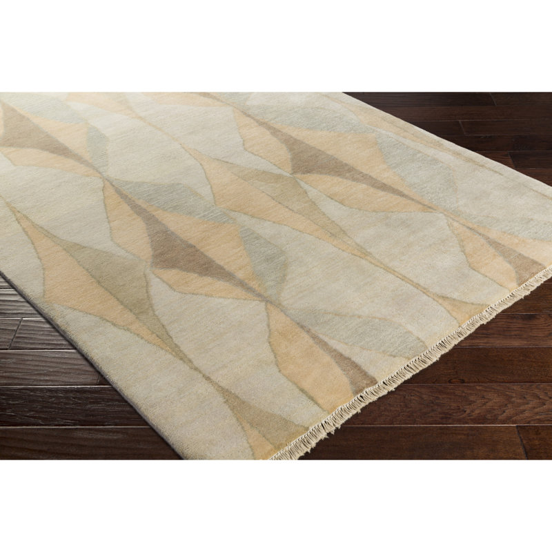 Libra One Wool Geometric Area Rug, Rectangle 2' x 3'
